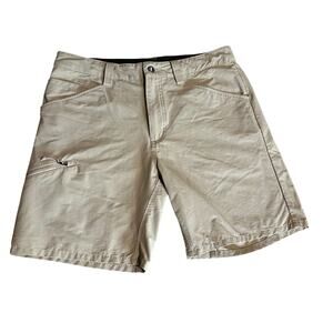 Patagonia Men's Quandary Khaki Shorts Size 33 8" Inseam Style 57815